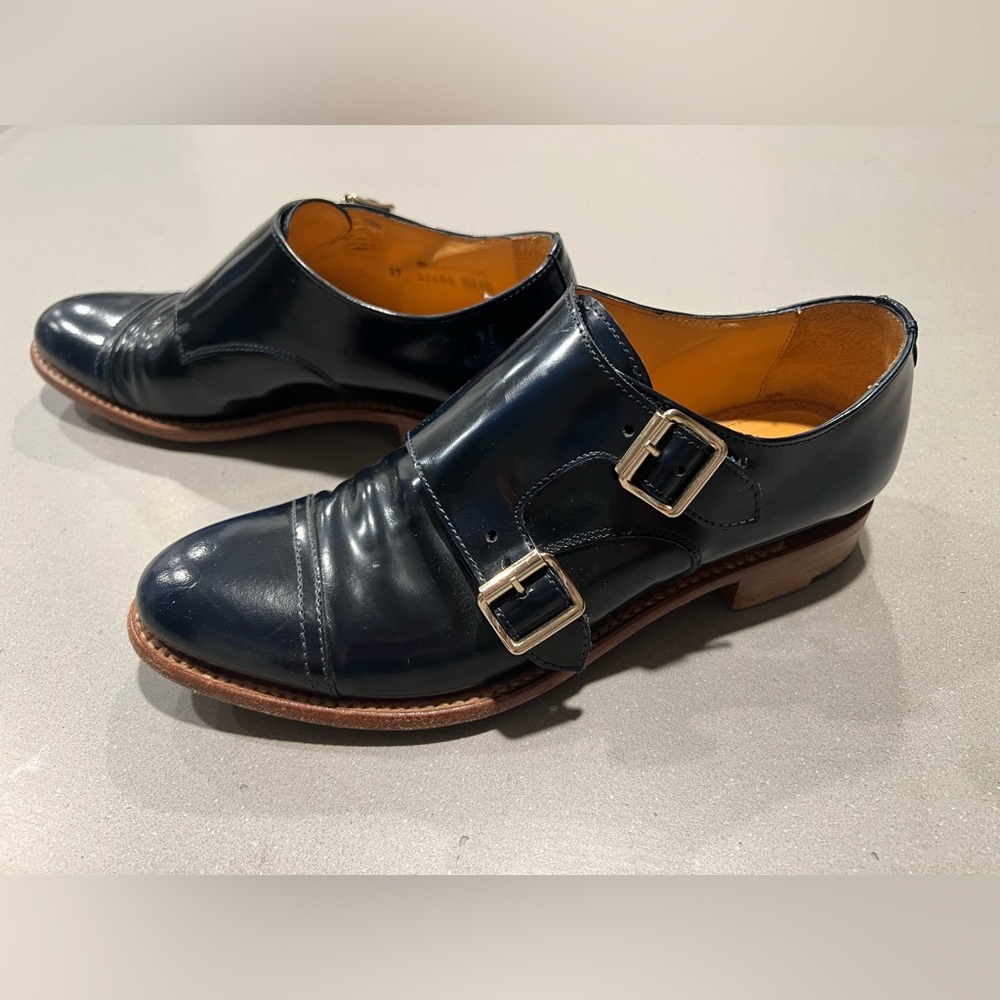 Office of Angela Scott Mr. Colin monkstrap shoes, size 37. Very good condition.